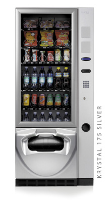 Krystal 175 Silver Vending Machine